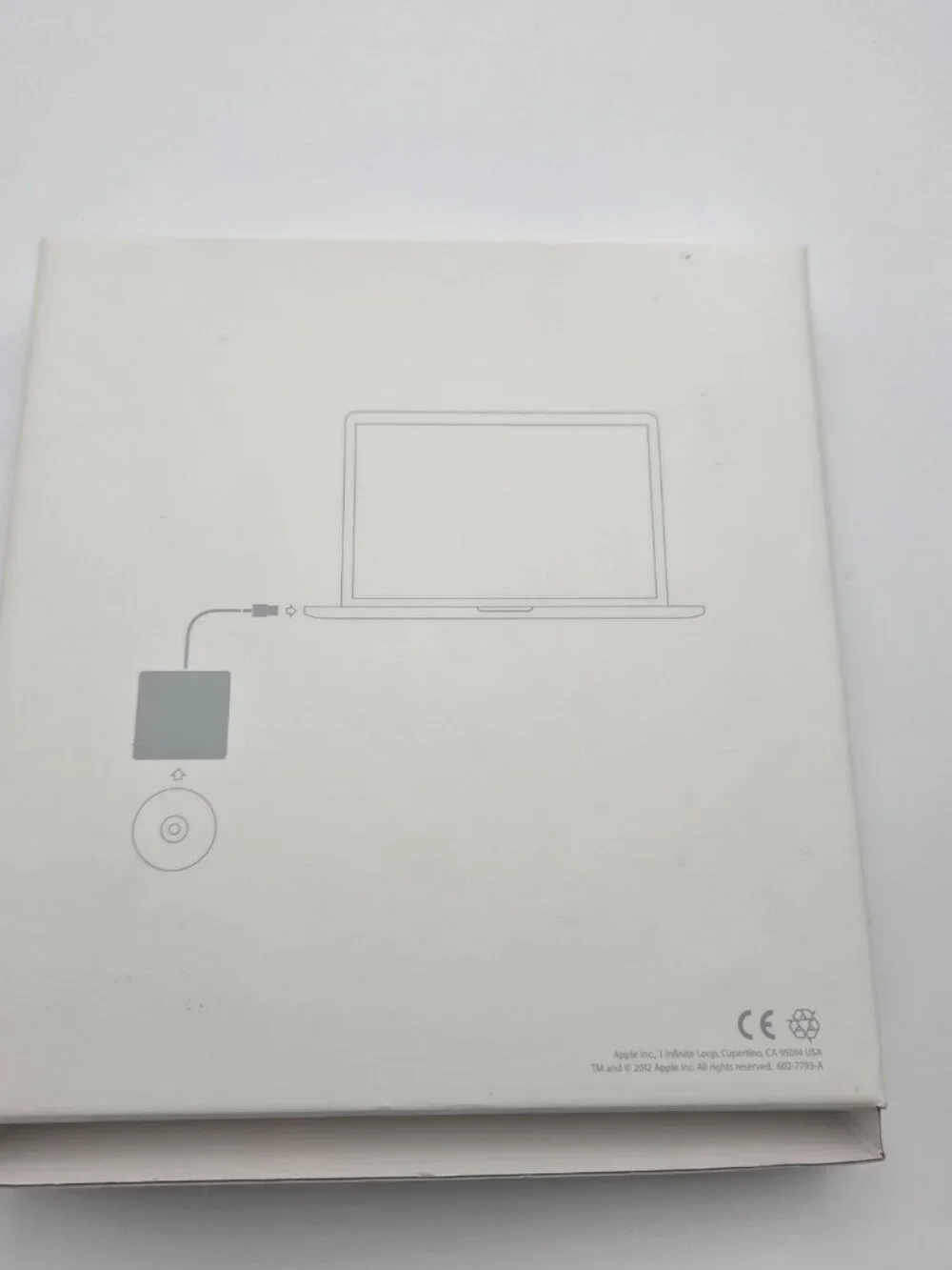 Apple USB SuperDrive External Optical Drive A1379 MD564LL/A (Untested)